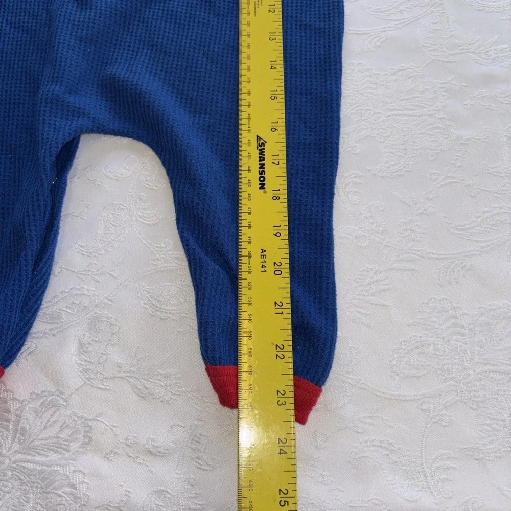 1999 Warner Bros DC‎ comic Superman Waffle one piece Super baby 18-24 Months.